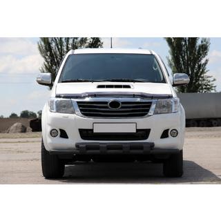 Pare-buffle avant ST015 Black (acier inoxydable) Toyota Hilux 2006-2015 photo 1