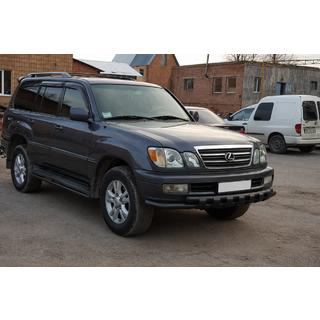 Pare-buffle avant ST015 Black (acier inoxydable) Lexus LX470 1998-2007 photo 2