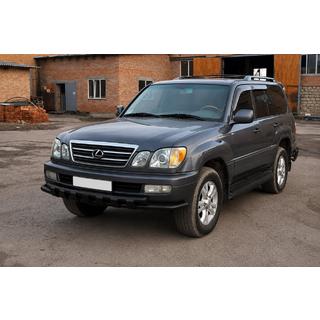 Pare-buffle avant ST015 Black (acier inoxydable) Lexus LX470 1998-2007 photo 3