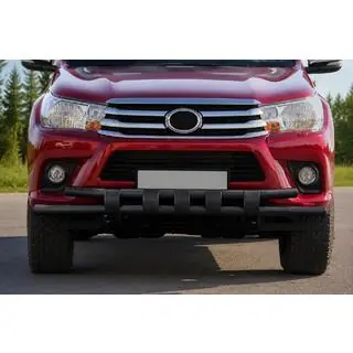 Pare-buffle avant ST015 Black (inox) photo 1