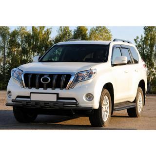 Pare-buffle avant ST015 Black (inox) Toyota Land Cruiser Prado 150 2009-2023 photo 2