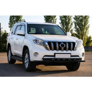 Pare-buffle avant ST015 Black (inox) Toyota Land Cruiser Prado 150 2009-2023 photo 3
