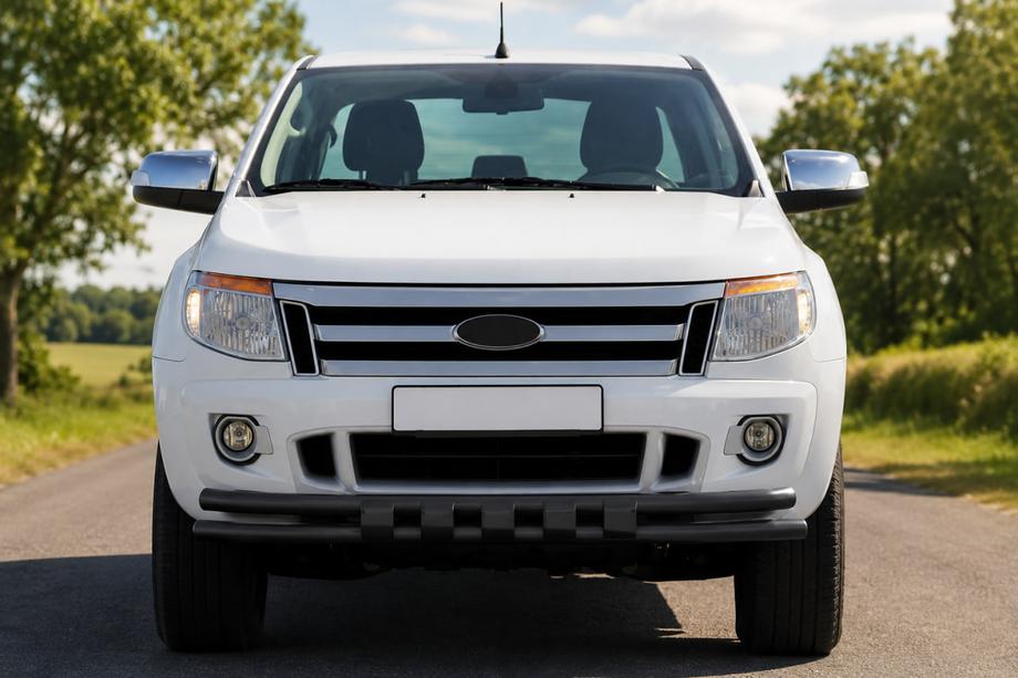 Ford Ranger 2011–2022 Pare-buffle avant ST016 Black (inox) Image