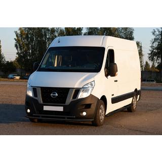 Pare-buffle avant ST016 Black (inox) Opel Movano 2010-2021 photo 3