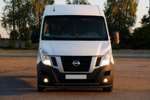 Renault Master 2011-2023 Pare-buffle avant ST016 Black (inox) photo 2