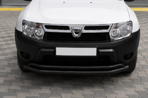 Dacia Duster 2008-2018 Pare-buffle avant ST017 Black (acier inoxydable) photo 3