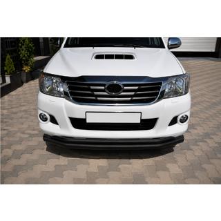 Pare-buffle avant ST017 Black (acier inoxydable) Toyota Hilux 2006-2015 photo 1