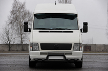 Volkswagen LT 1995-2006 Pare-buffle avant ST020 Black (inox) photo 1