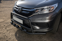 Honda CRV 2012-2016 Pare-buffle avant WT003-ST-V2 Black (inox) photo 2