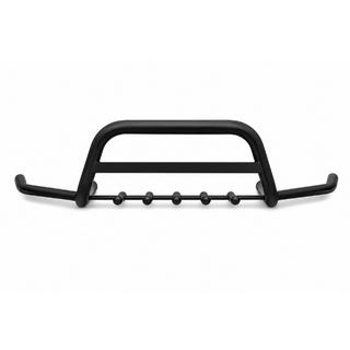 Pare-buffle avant avec extensions laterales WT003 Plus Black (acier inoxydable) Opel Movano 2004-2010 photo 1