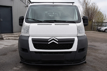 Fiat Ducato 2006-2025 Barre de protection avant ST008 Black (inox) photo 1