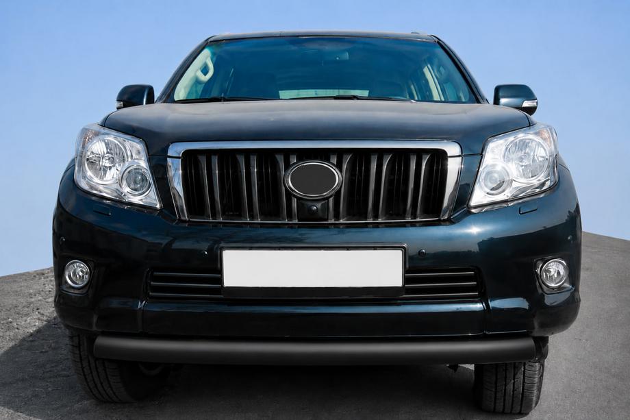 Toyota Land Cruiser Prado 150 2009-2023 Barre de protection avant ST008 Black (inox) Image