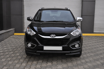 Hyundai IX-35 2010-2015 Arceau avant ST014-1 Black (inox) photo 2