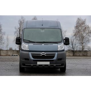 Arceau de protection avant ST015 Black (inox) Citroen Jumper 2007-2025 photo 1