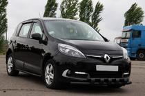 Renault Scenic/Grand 2009-2016 Arceau de protection avant ST015 Black (inox) photo 3