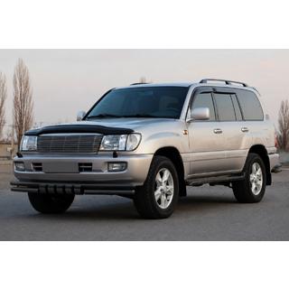 Arceau de protection avant ST015 Black (inox) Toyota Land Cruiser 100 1998-2007 photo 2