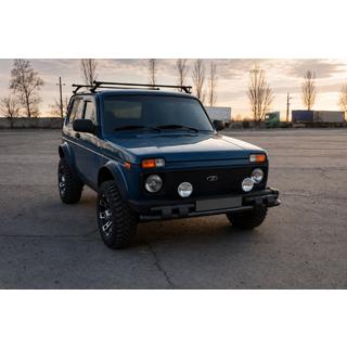 Arceau de protection avant ST015 Black (inox) Lada Niva та Urban 1977- photo 3