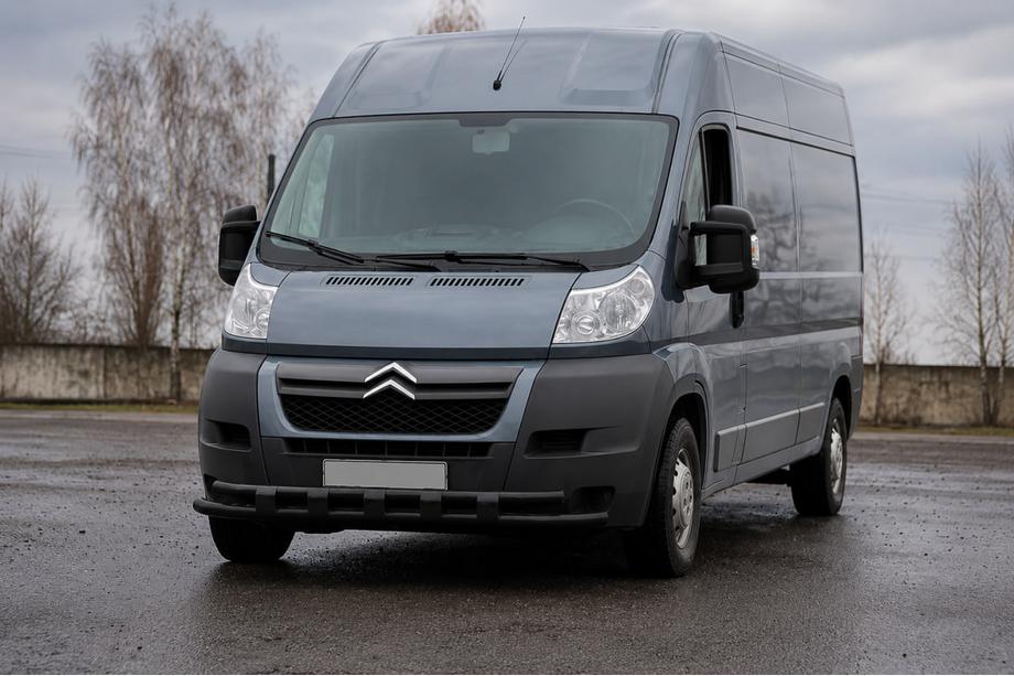 Peugeot Boxer 2006-2025 Arceau de protection avant ST015 Black (inox) Image