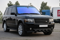 Range Rover III L322 2002-2012 Arceau de protection avant ST015 Black (inox) photo 3