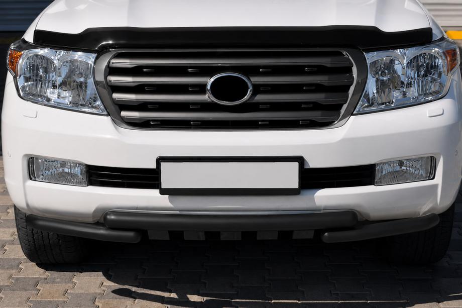 Toyota Land Cruiser 200 2007-2021 Arceau de protection avant ST015 Black (inox) Photo 2