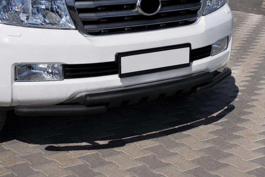 Toyota Land Cruiser 200 2007-2021 Arceau de protection avant ST015 Black (inox) Photo 3