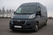 Citroen Jumper 2007-2025 Arceau avant ST019 Black (inox) photo 3