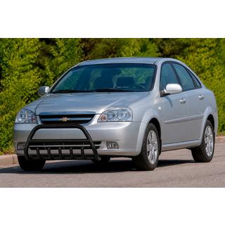 Arceau avant WT003 Black (60 mm, inox) Chevrolet Lacetti 2003-2024 photo 1