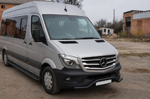 Mercedes Sprinter W906 2006–2018 Arceau inférieur avant MBSP.07.F3-04.6 Black (inox) photo 2