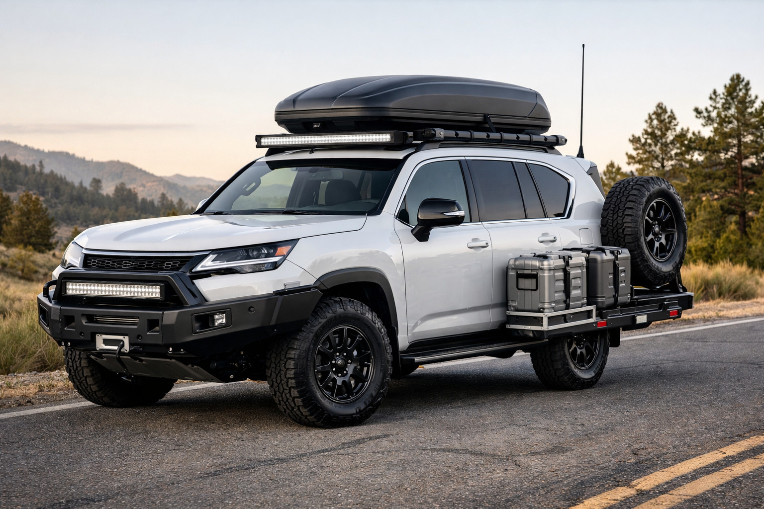 Upgrade pratique du Lexus LX 500d/600 pour la route et les voyages