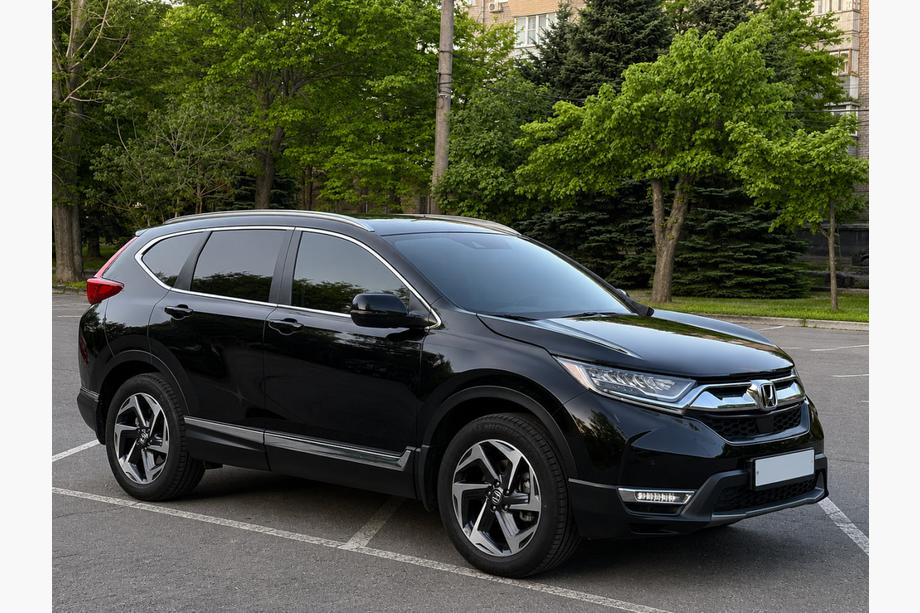 Honda CRV 2017-2022 Rails de toit intégrés gris OEM (Aluminium, pose par collage) Photo 2