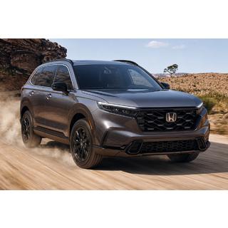 Rails de toit intégrés noirs OEM (plastique ABS, pose à la colle) Honda CRV 2022-