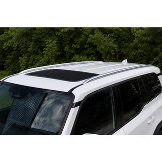 Rails de toit intégrés OEM, gris (Aluminium) Toyota Land Cruiser Prado 250 2023-