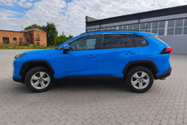 Toyota Rav 4 2019–2025 Rails de toit intégrés noirs OEM (plastique ABS) photo 1