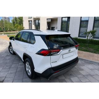 Barres longitudinales de toit intégrées noires OEM V2 (Aluminium) Toyota Rav 4 2019–2025 photo 1