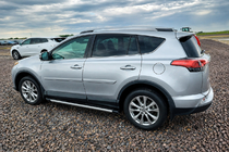 Toyota Rav 4 2019–2025 Rails de toit OEM gris (Aluminium) photo 1