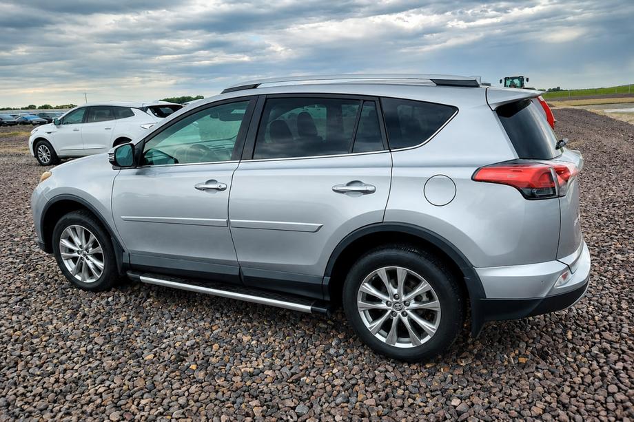 Toyota Rav 4 2019–2025 Rails de toit OEM gris (Aluminium) Image