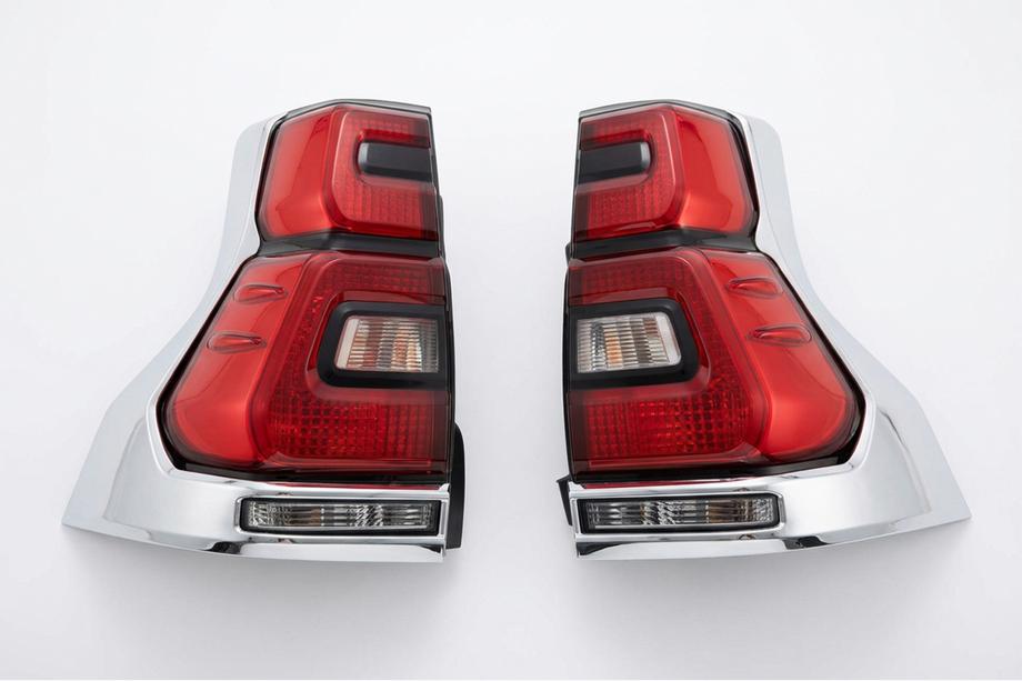 Toyota Land Cruiser Prado 150 2009-2023 Feux arrière LED Chrome V2 (2017-2023, 2 pcs) Photo 5