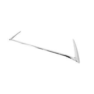 Baguettes chromées de protection pour pare-chocs avant (2013-2023, 3 pcs) Lexus GX460 2009-2023 photo 3