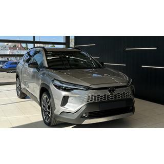 Rails de toit intégrés noirs OEM (Aluminium, montage par collage) Toyota Corolla Cross 2020-