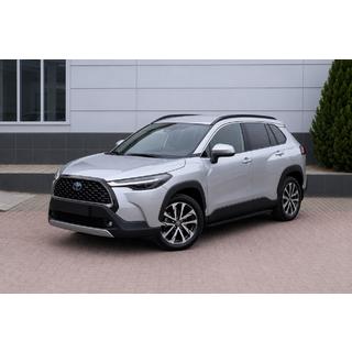 Barres longitudinales de toit intégrées noires OEM (Aluminium) Toyota Corolla Cross 2020- photo 4