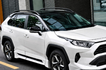 Toyota Corolla Cross 2020- Rails de toit OEM noirs (aluminium) photo 3
