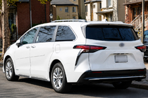 Toyota Sienna 2020- Rails de toit intégrés OEM, gris (Aluminium) photo 3