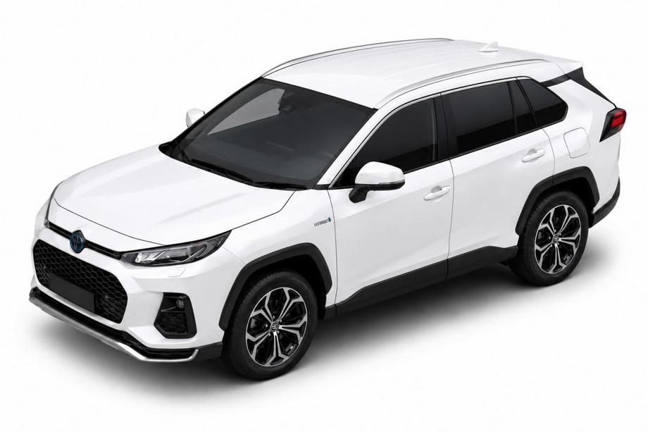 Toyota Raize 2019– Rails de toit intégrés gris OEM (Aluminium, pose par collage) Photo 1