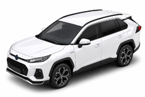Toyota Raize 2019– Barres longitudinales de toit intégrées noires OEM (Aluminium, montage par collage) photo 1