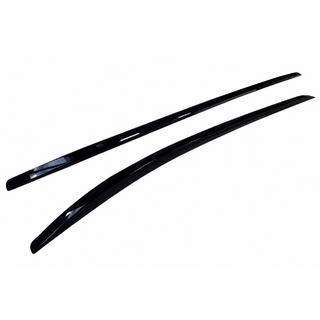 Barres longitudinales de toit intégrées noires OEM (Aluminium)