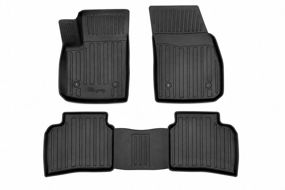 Cadillac XT4 2018- Tapis de sol en caoutchouc Stingray 3D (4 pcs) Image