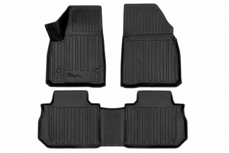 Cadillac XT5 2016- Tapis de sol caoutchouc Stingray 3D (3 pcs) Image