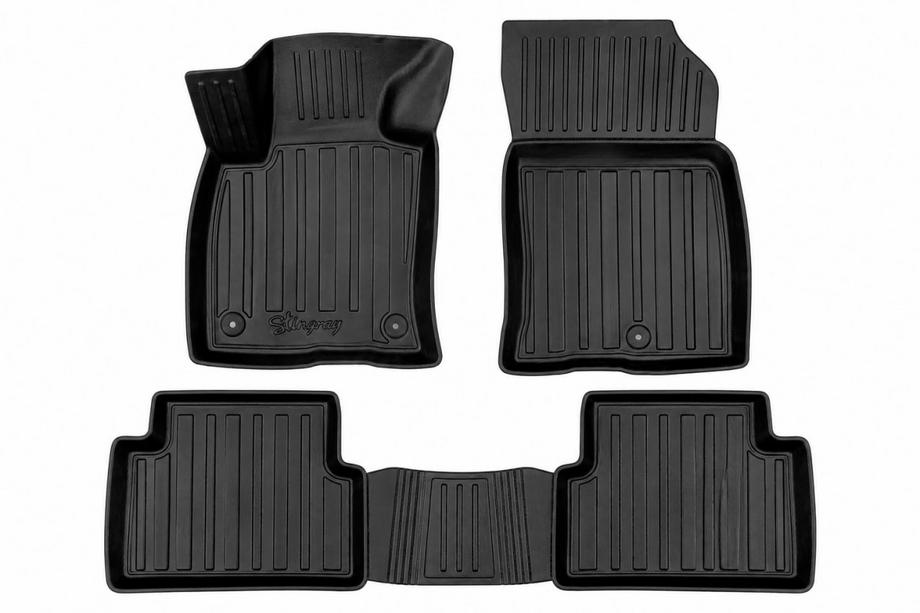 Ford Bronco 2021- Tapis de sol en caoutchouc Stingray 3D (4 pcs) Image