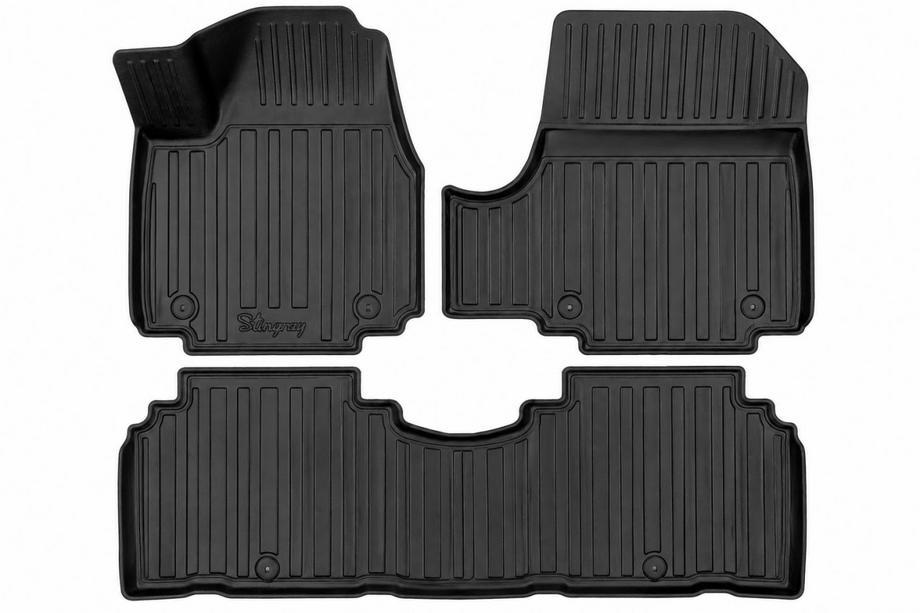 Hyundai Ioniq 5 2021- Tapis de sol 3D Stingray (pour console fixe, USA, 3 pcs) Photo 1