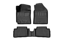 Hyundai I-10 2014-2017 Tapis de sol en caoutchouc Stingray 3D (4 pcs) photo 1